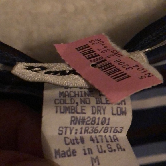 Rave City Tank top Career Top Dress Med Stretch 90s y2k Dead stock - Picture 5 of 6